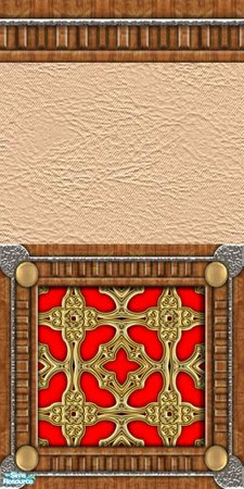 Sims 2 — Royal Wood - Wall 18 by DressAnGo — Royal Wood - Wall 18
