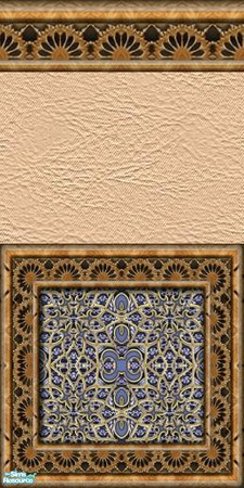 Sims 2 — Royal Wood - Wall 17 by DressAnGo — Royal Wood - Wall 17
