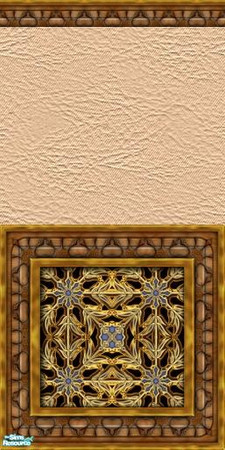 Sims 2 — Royal Wood - Wall 15 by DressAnGo — Royal Wood - Wall 16