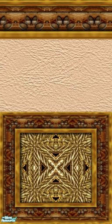 Sims 2 — Royal Wood - Wall 14 by DressAnGo — Royal Wood - Wall 14