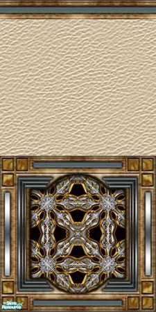 Sims 2 — Royal Wood - Wall 09 by DressAnGo — Royal Wood - Wall 09