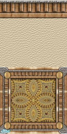 Sims 2 — Royal Wood - Wall 08 by DressAnGo — Royal Wood - Wall 08