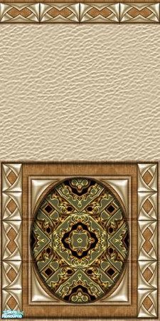 Sims 2 — Royal Wood - Wall 06 by DressAnGo — Royal Wood - Wall 06