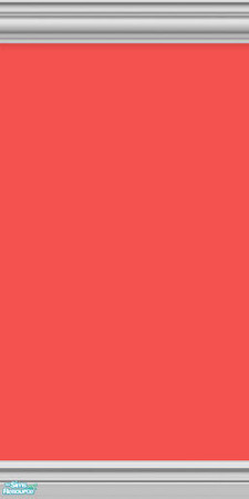 Sims 2 — Sears Paint w Crown - Vermillion by h3psibah — Same Sears catalog color as set 3, but here with crown molding.