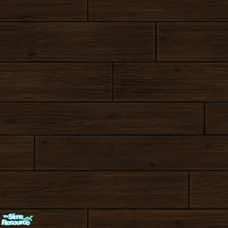 Sims 2 — Wide Plank - Dark Walnut 2 by h3psibah — Recolor of the Maxis floor. TSRAA.