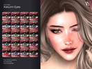 Sims 4 — VELYSEA Kasumi Eyes by VELYSEA — -Face Paint category -HQ comatble -20 swatches