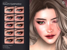 Sims 4 — VELYSEA Kasumi Eyeshadow by VELYSEA — -Eyeshadow category -HQ comatble -10 swatches
