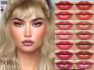 Sims 4 — Shana Lipstick N310 by MagicHand — Lip gloss in 18 colors - HQ Compatible.