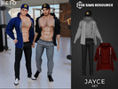 Sims 4 — Jayce - Set by Beto_ae0 — Sexy men's sportswear outfit, with a baseball cap