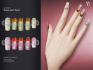 Sims 4 — VELYSEA Kasumi Nail by VELYSEA — -Fingernail category -HQ comatble -31 swatches