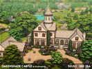 Sims 4 — Oakenshade Castle (NO CC) by xogerardine — I wanted to build a castle but give it a softer, more lived in vibe.