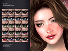 Sims 4 — VELYSEA Anfisa Eyes by VELYSEA — -Face Paint category -HQ comatble -20 swatches