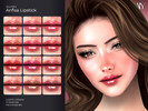Sims 4 — VELYSEA Anfisa Lipstick by VELYSEA — -Lipstick category -HQ comatble -12 swatches