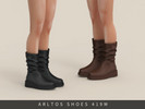 Sims 4 — Soft Shaft Boots Male by Arltos — 10 colors.