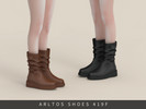 Sims 4 — Soft Shaft Boots Female by Arltos — 10 colors.