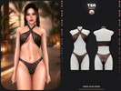 Sims 4 — SET-Zebra Aura Bikini by busra-tr — - BD1670
