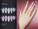 Sims 4 — VELYSEA Anfisa Nail by VELYSEA — -Fingernail category -HQ comatble -31 swatches