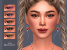 Sims 4 — Erika Eyeliner N4 8 by Suzue — 8 Swatches