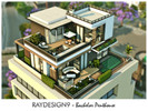 Sims 4 — Bachelor Penthouse by RayDesign9 — I build this house in Ciudad Enamorada, 20x20 lot size with 2 floors. This