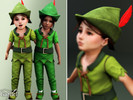 Sims 4 — Toddler - Storybook feather hat for fantasy costume looks by Garfiel — A playful storybook hat for toddlers with
