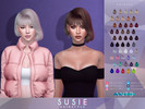 Sims 4 — Susie Hairstyle by Anto — short side parted bob with fringe