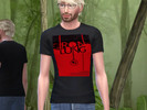 Sims 4 — Iron Lung Shirt - Male by ChromeAndChaos — Iron Lung Fan Shirt. Art by the talented JenZero_Art. Used with