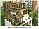 Sims 4 — Bachelor Penthouse 2 by RayDesign9 — I build this house in Ciudad Enamorada, 15x20 lot size with 3 floors. This