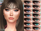Sims 4 — Toby Eyes by MagicHand — Stunning eyes for males and females in 16 colors - HQ Compatible.
