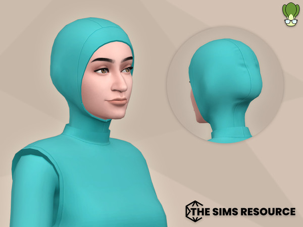 Sims 4 — Modest Wear - Muslim Swimwear Hijab by kapakijo — A set of burkini & hijab available in 8 colors.