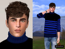 Sims 4 — Sergio Romeo by remaron — I didn't want to change his features too much, but I did make some fine adjustments.