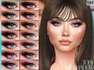 Sims 4 — Toby Eyeshadow by MagicHand — Stunning Eye Makeup with lashes in 16 colors - HQ Compatible.
