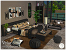 Sims 4 — Velaris bedroom3 set by jomsims — Velaris bedroom set offers a modern and elegant atmosphere