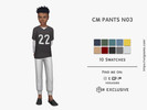 Sims 4 — CM PANTS N3 by David_Mtv2 — 10 swatches;