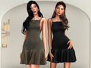 Sims 4 — Backless Silk Dress by DOLilac — Custom thumbnail