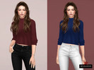 Sims 4 — Sweater Womenswear by remaron — Sweater for Teen, Young Adult, Adult, Elder Female in The Sims 4