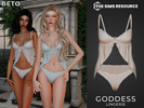 Sims 4 — Goddess - Lingerie by Beto_ae0 — Lingerie full of diamonds and sparkle, enjoy it