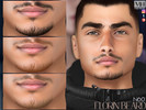 Sims 4 — Florin Beard by MagicHand — Goatee beard in 13 colors - HQ Compatible.