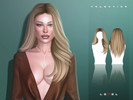 Sims 4 — LEXEL - Valentina long layered blowout with middle part "adult hairstyle" by LEXEL_s — 35 swatches