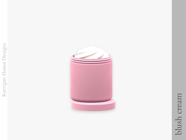 Sims 4 — Blush Cream by kerriganhouse — A cute bathroom decor and storage set.