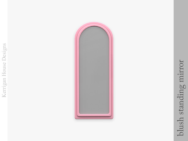 Sims 4 — Blush Mirror by kerriganhouse — A cute bathroom decor and storage set.