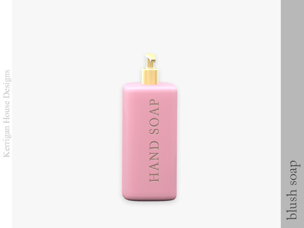 Sims 4 — Blush Soap by kerriganhouse — A cute bathroom decor and storage set.