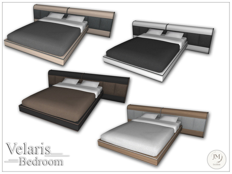 Sims 4 Jomsims Velaris bed by jomsims