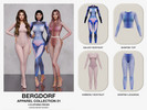 Sims 4 — Bergdorf - Apparel Collection 1 by VentaStudio — Galaxy Bodysuit