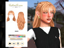 Sims 4 — Nabile Hairstyle by sehablasimlish — Hope you like it and enjoy it. Maxis Match