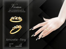 Sims 4 — Amorette - Ring by VivianDang — - All new meshes