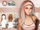 Sims 4 — Hillary Hairstyle by Shimydimsims — Hi ! Let's deep dive into your sim professional interest with this hairstyle