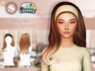 Sims 4 — Hillary Hairstyle Maxis Match by Shimydimsims — Hi ! Let's deep dive into your sim professional interest with