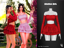 Sims 4 — Sasha Clothing Set by WisteriaSims — for woman