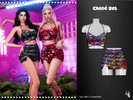 Sims 4 — Chloe Clothing Set by WisteriaSims — for woman
