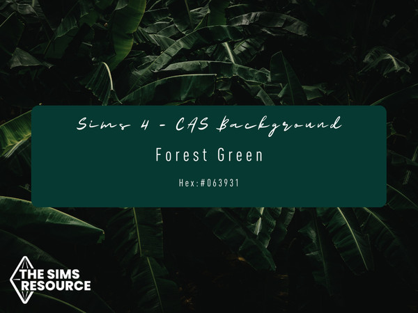 Sims 4 — Forest Green CAS Background by XChloe98 — This collection is called [The Classics] royal and classic CAS